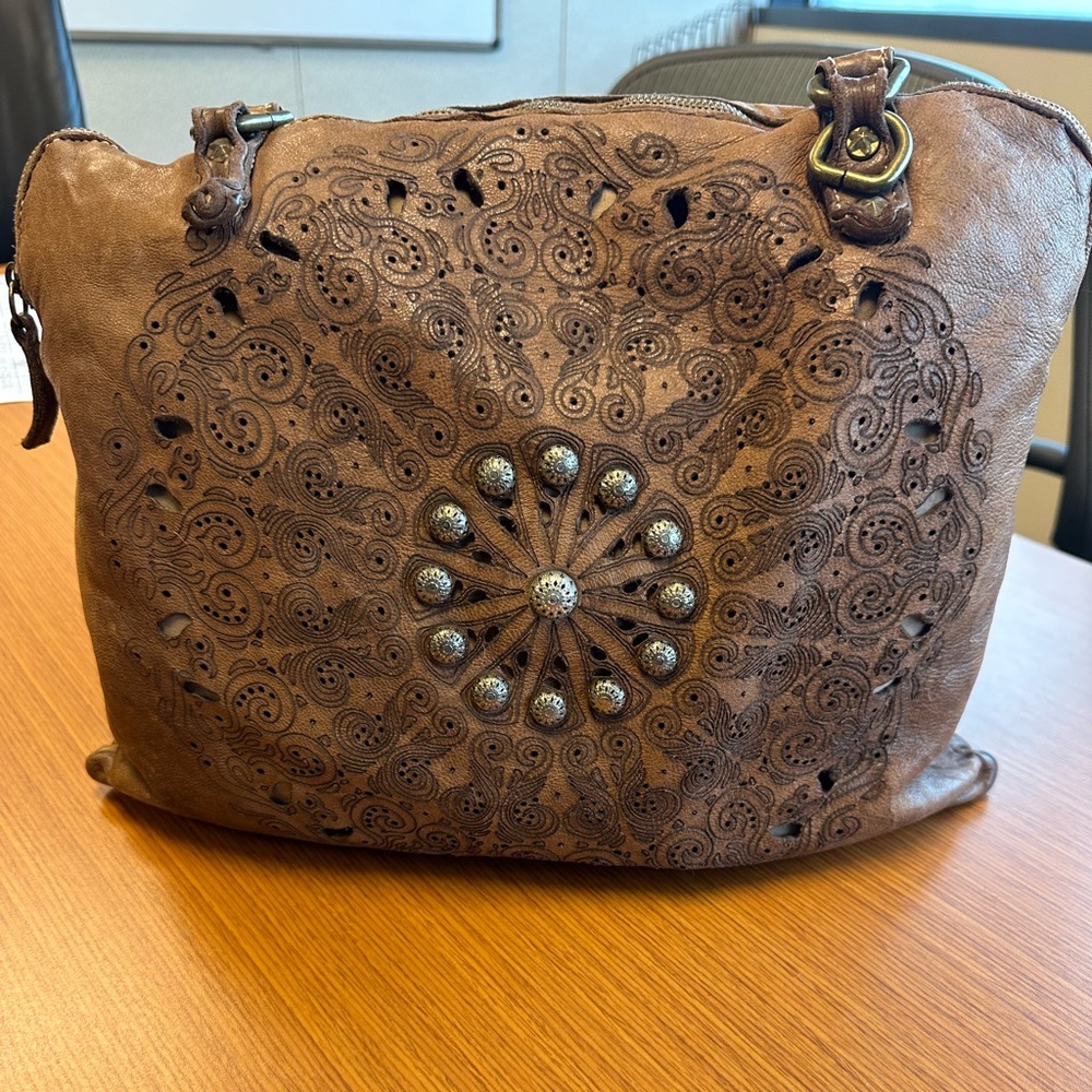 Sundance Leather Italian purse/bag